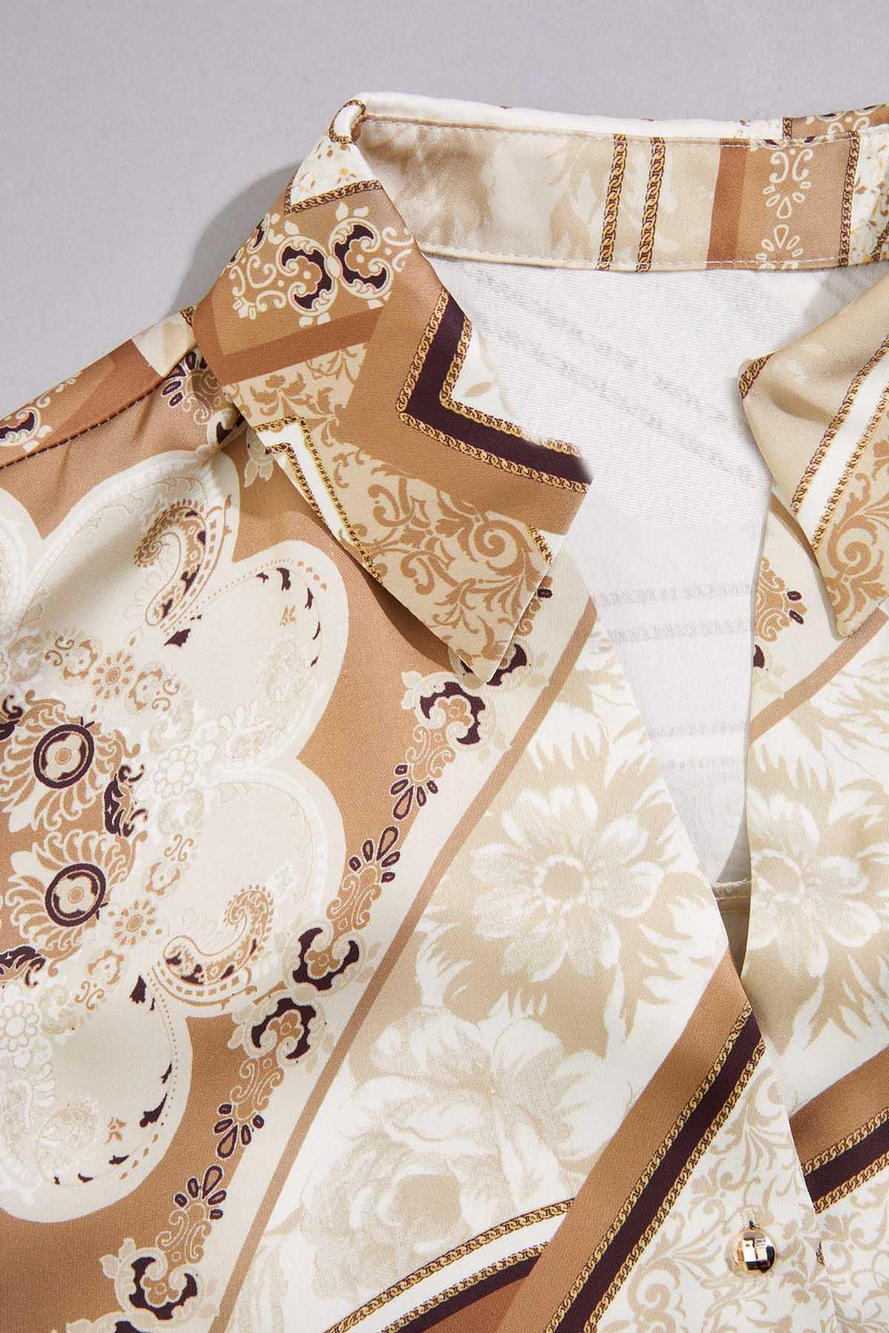 cache patchwork status print blouse Versona Caché
