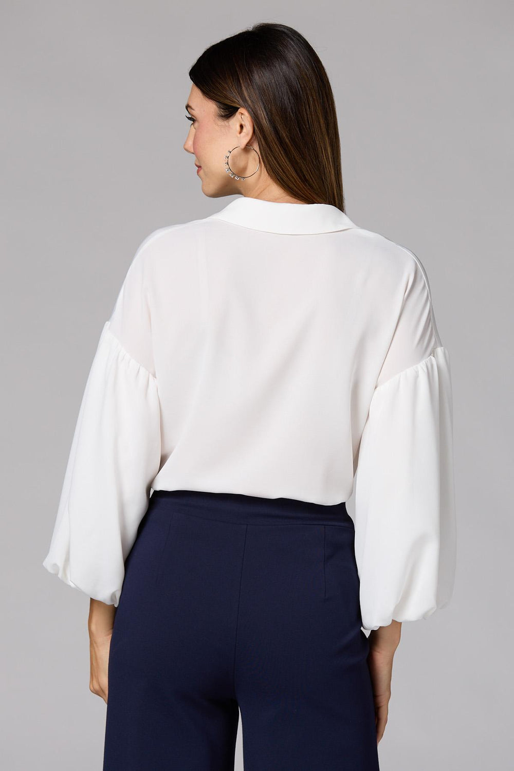 cache puffy sleeve blouse Versona Caché