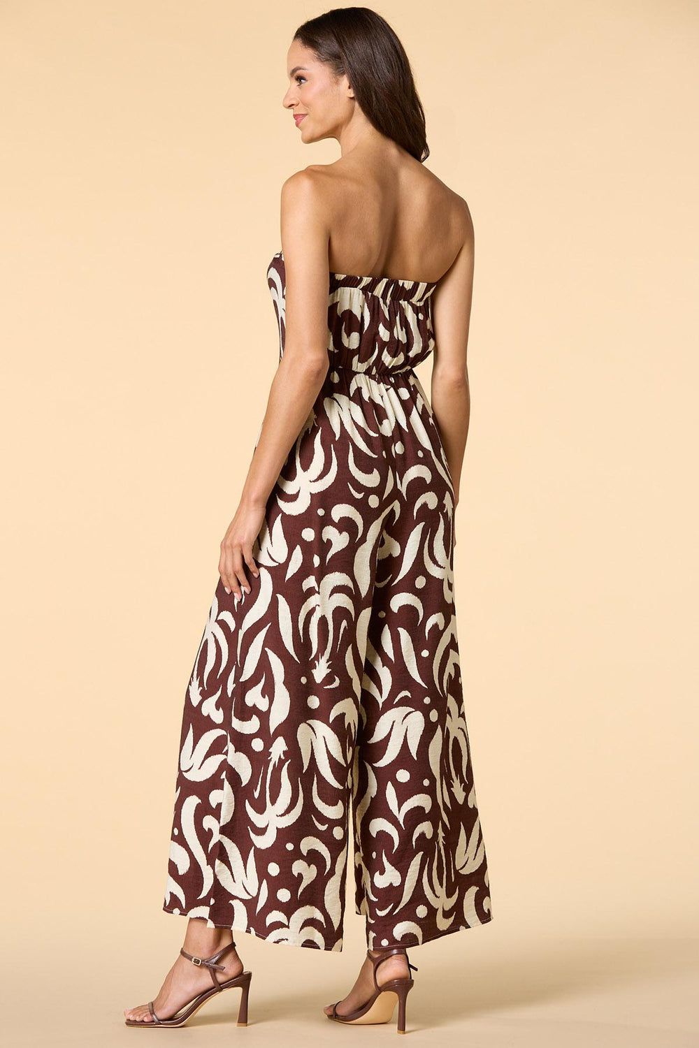 where in the world strapless jumpsuit Versona Apparel