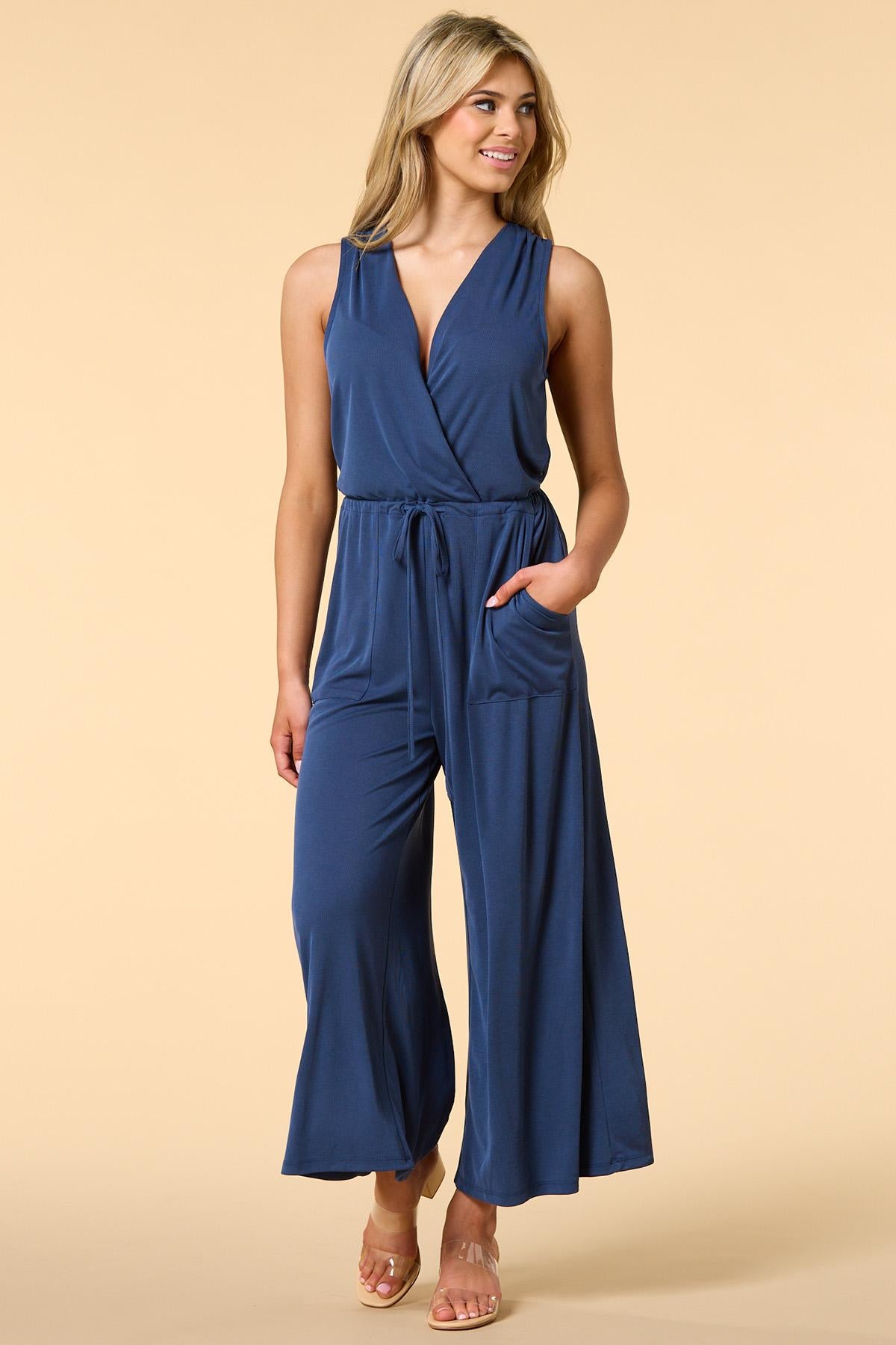 wrap it up jumpsuit Versona Apparel