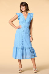 eye in the sky midi dress Versona Apparel