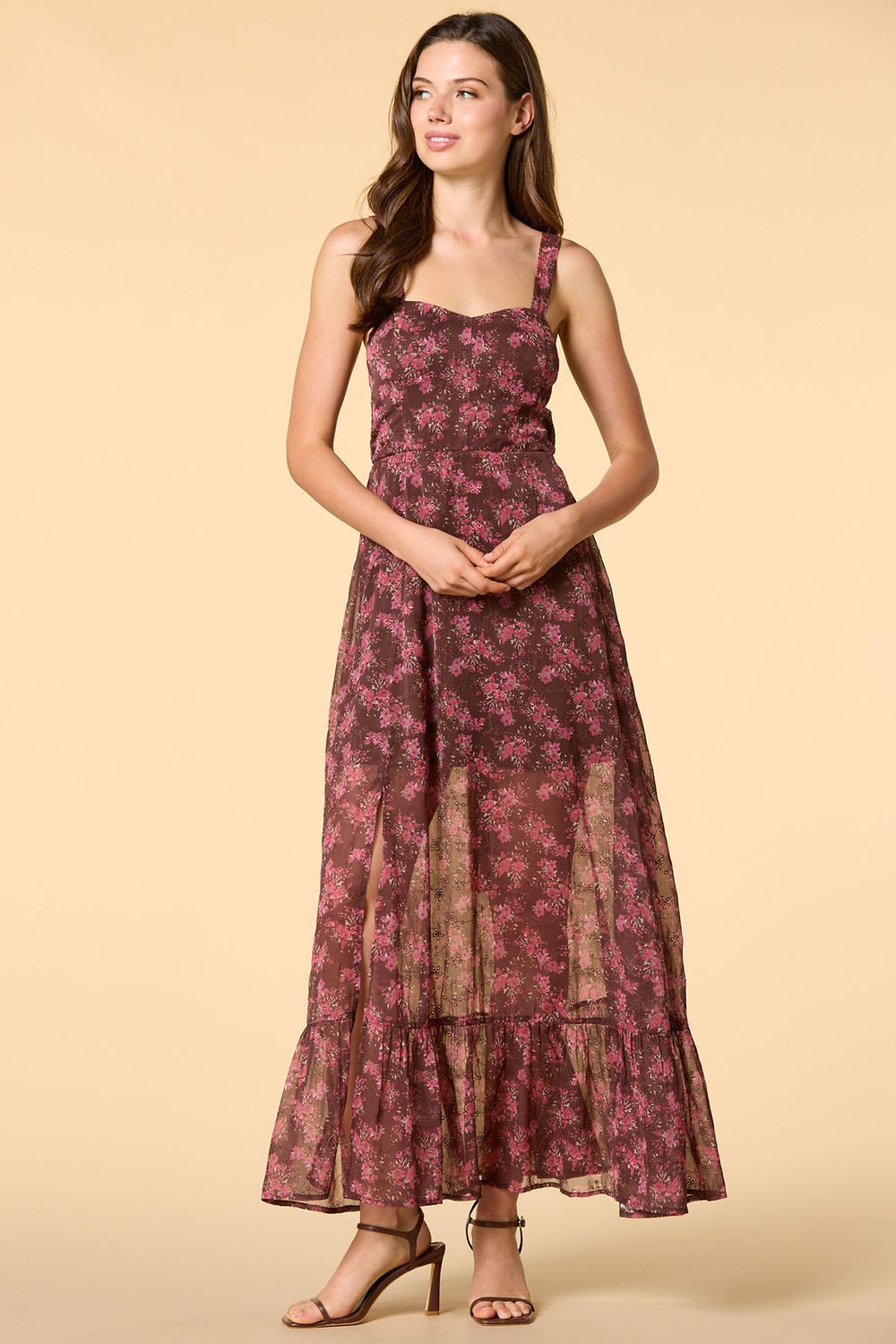 kiss and tell maxi dress Versona Apparel
