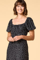 in the dot light maxi dress Versona Apparel