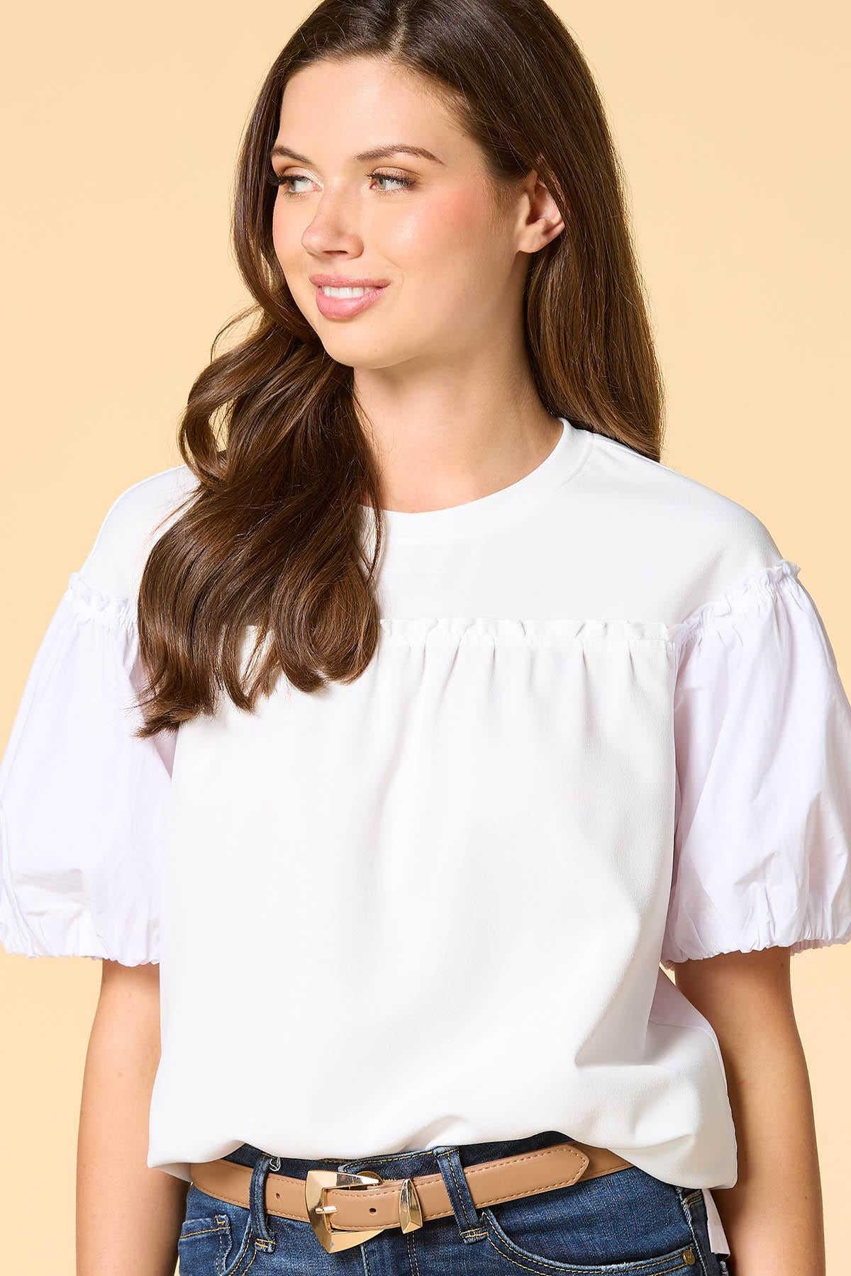 half and half top Versona Apparel