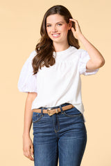 half and half top Versona Apparel