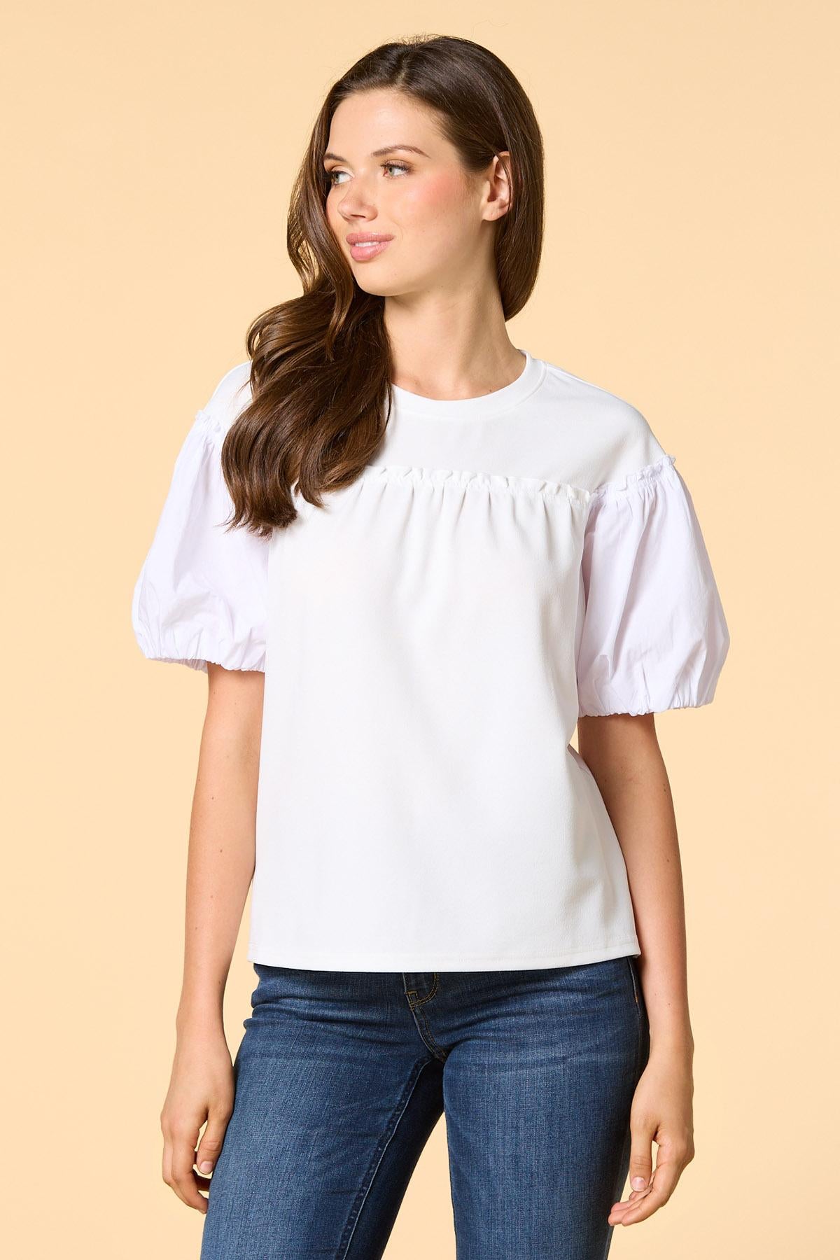 half and half top Versona Apparel