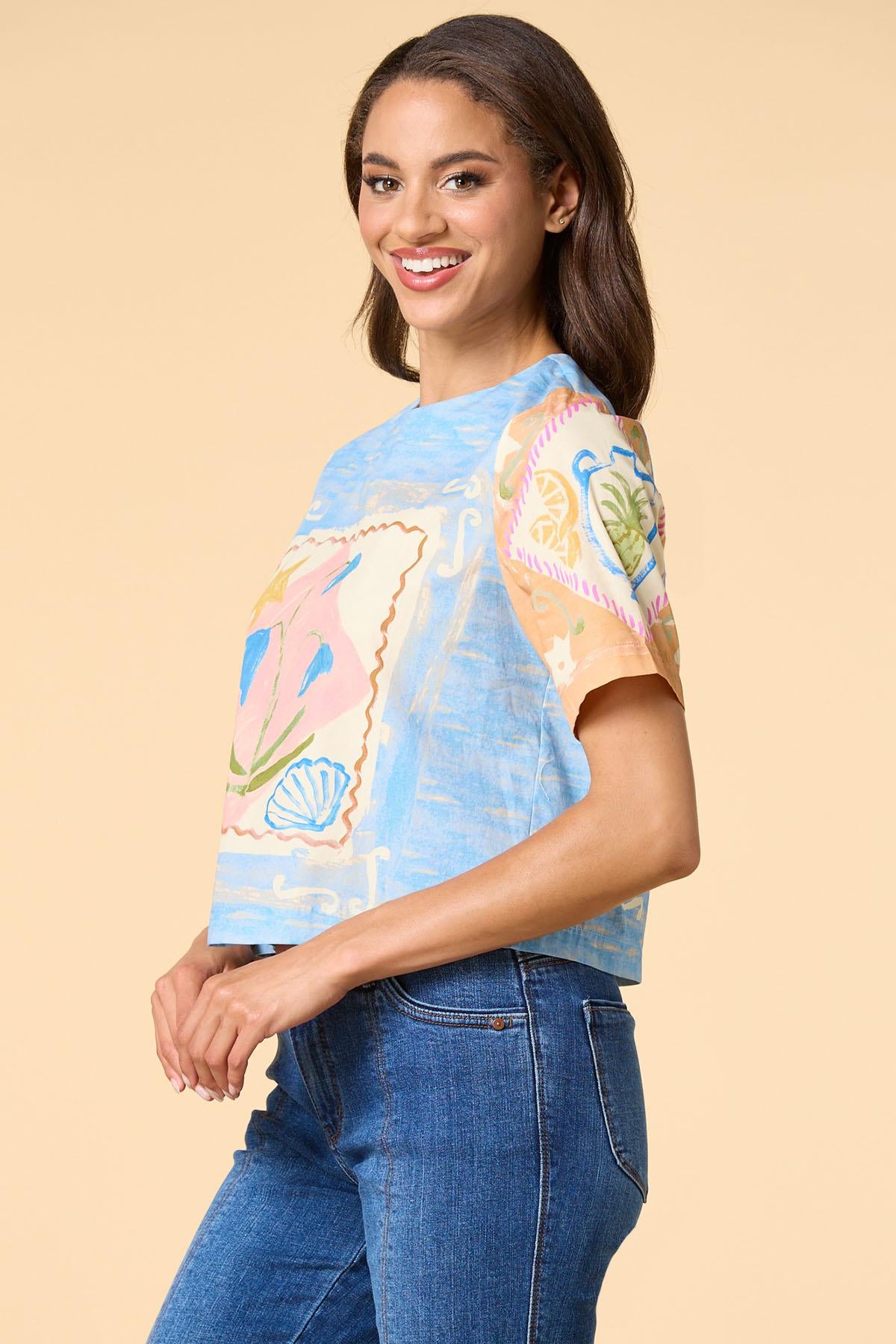 send a postcard tee Versona Apparel