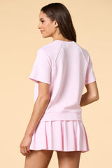 pretty in pleats sweatshirt Versona Apparel