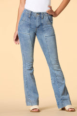 flare weather friend jeans Versona Apparel