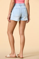 light breeze denim shorts Versona Apparel