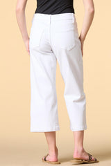 draw a blank white jeans Versona Apparel