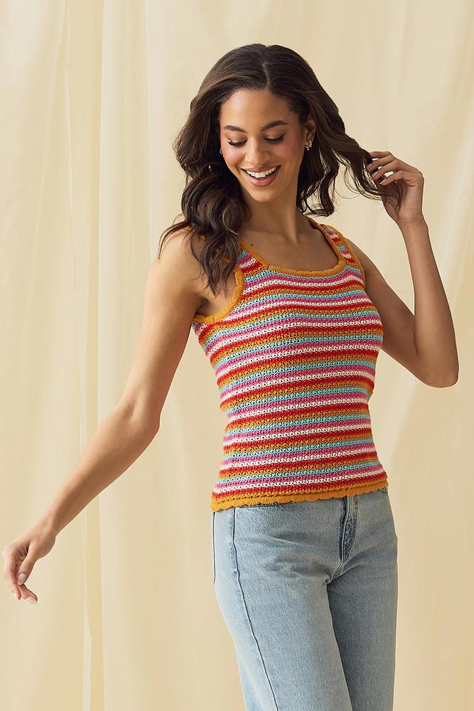 color me cute sweater tank Versona Apparel