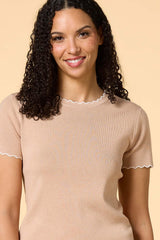 contrast cutie sweater Versona Apparel