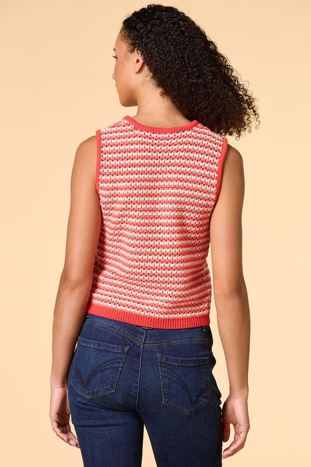 orange creamsicle sweater tank Versona Apparel|Sale