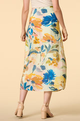 water lily wishes midi skirt Versona Apparel
