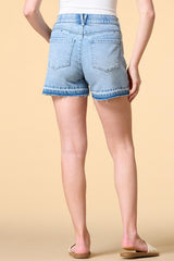 tip of the iceberg denim shorts Versona Apparel