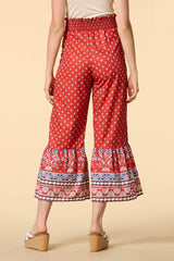 garden gates satin pants Versona Apparel