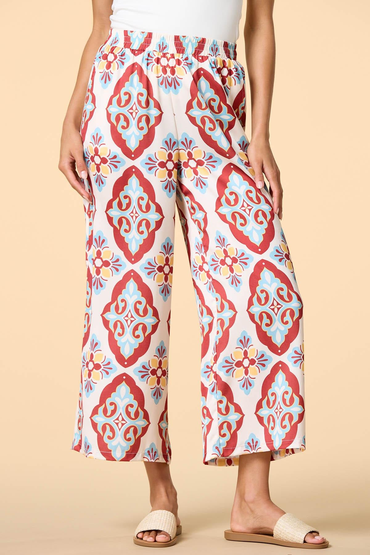 under the cabana satin pants Versona Apparel