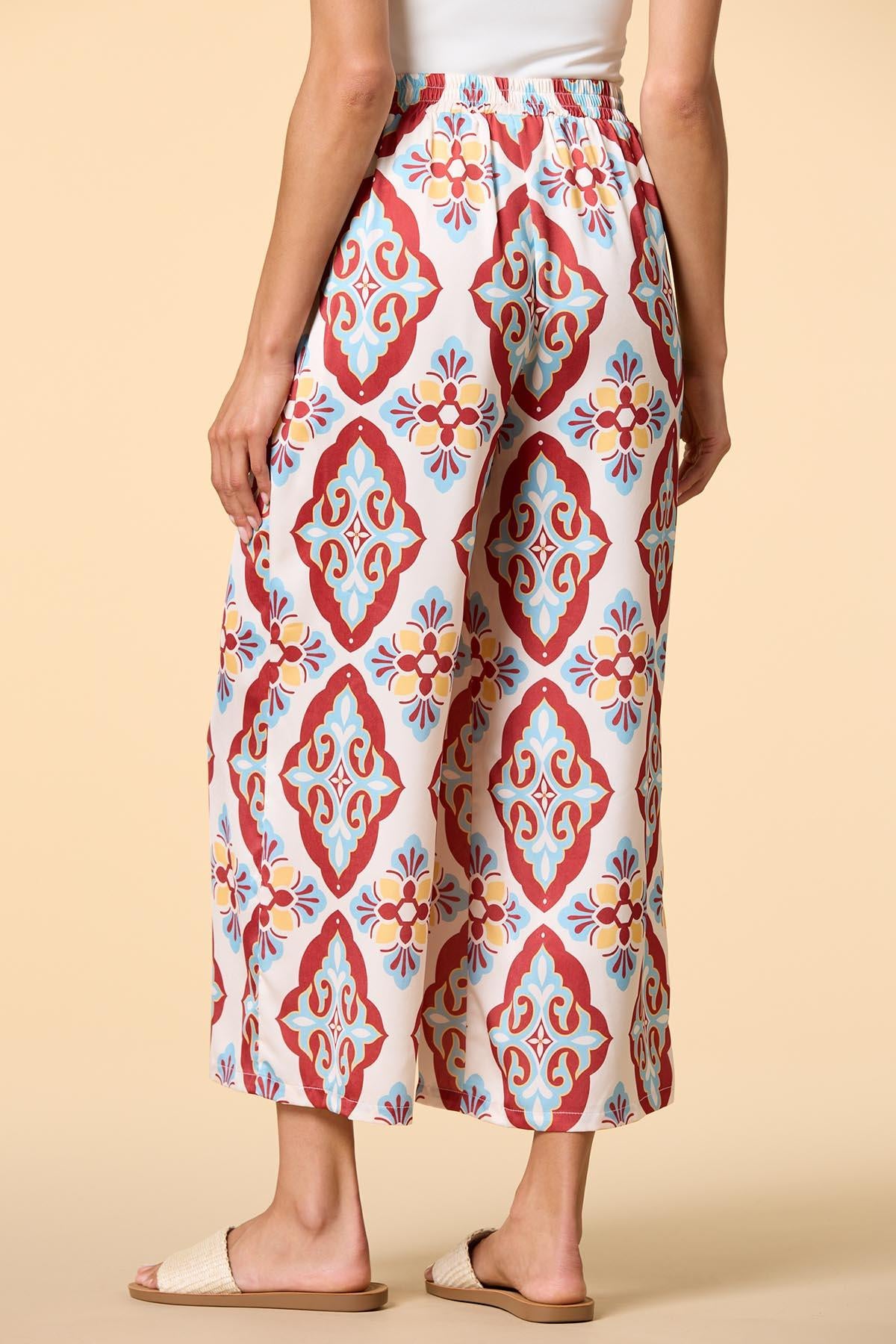 under the cabana satin pants Versona Apparel