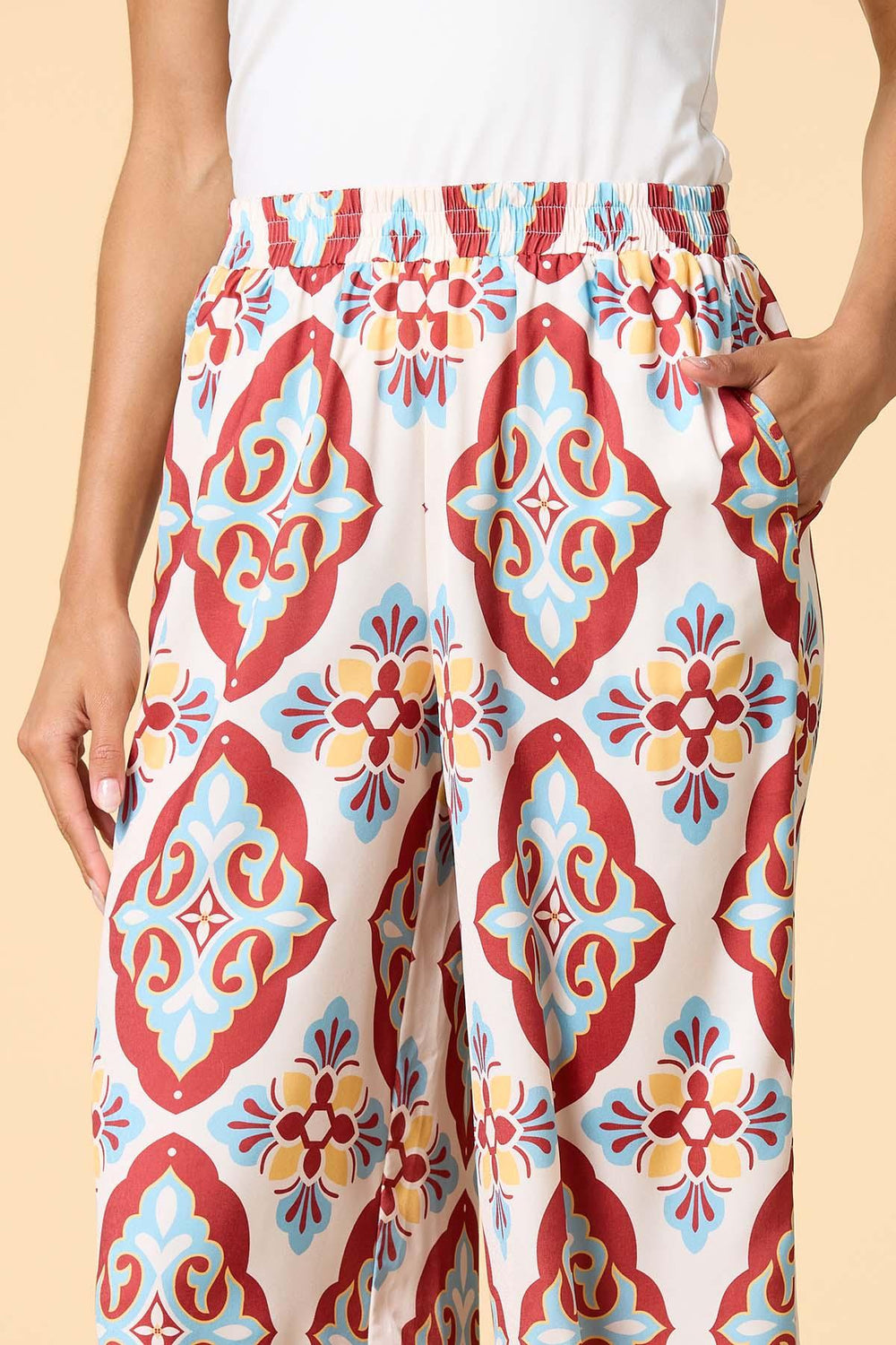 under the cabana satin pants Versona Apparel