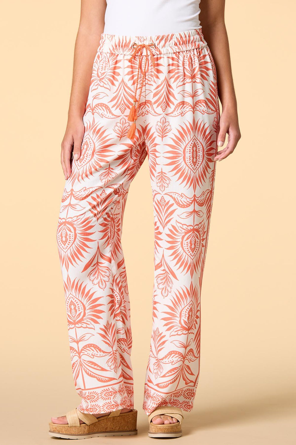 bird of paradise graphic pants Versona Apparel