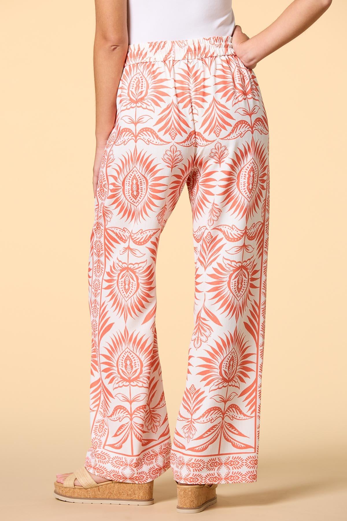 bird of paradise graphic pants Versona Apparel