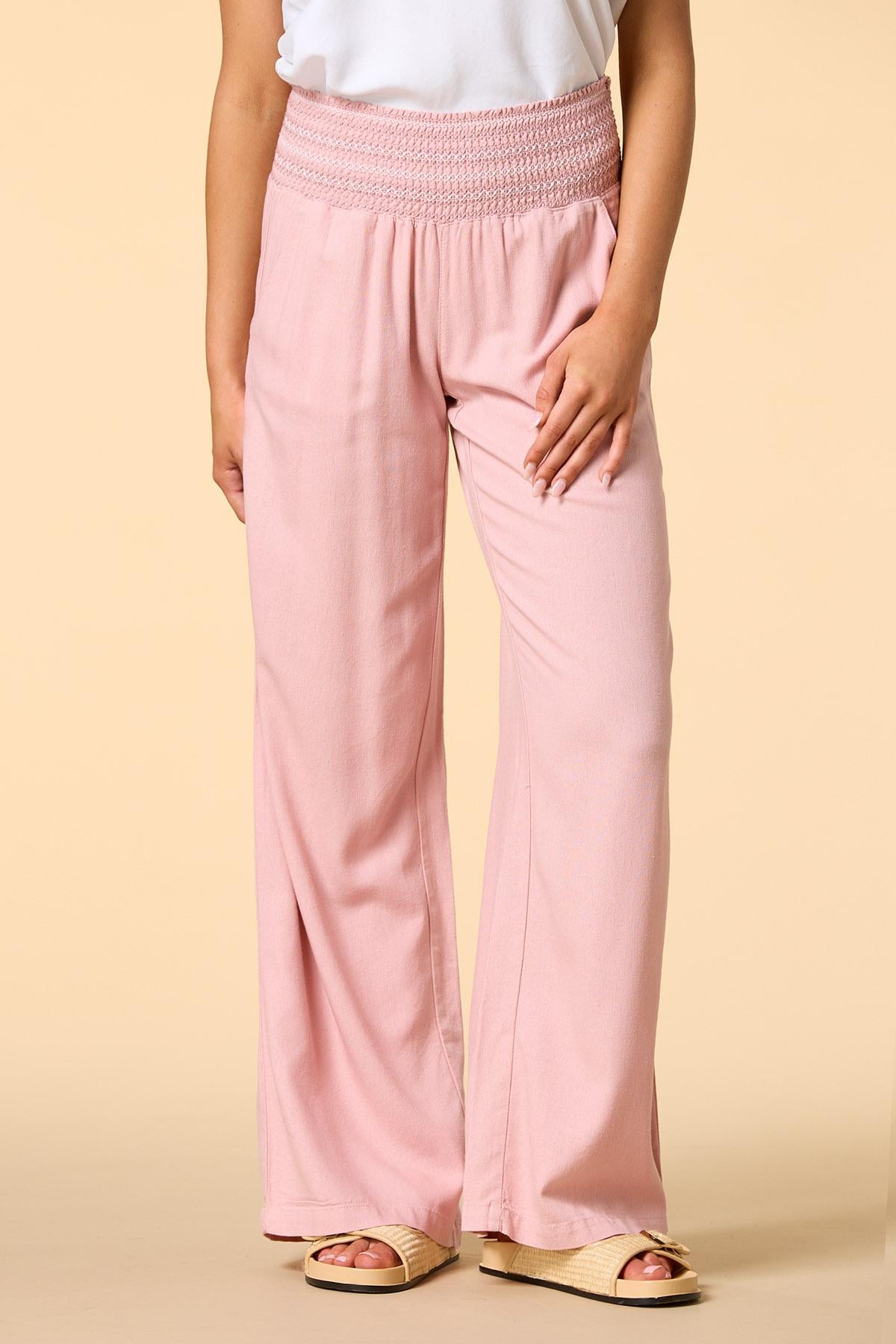 pink lady pants Versona Apparel