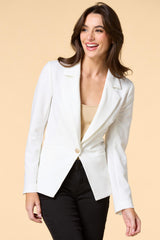 petite office culture blazer Versona Apparel