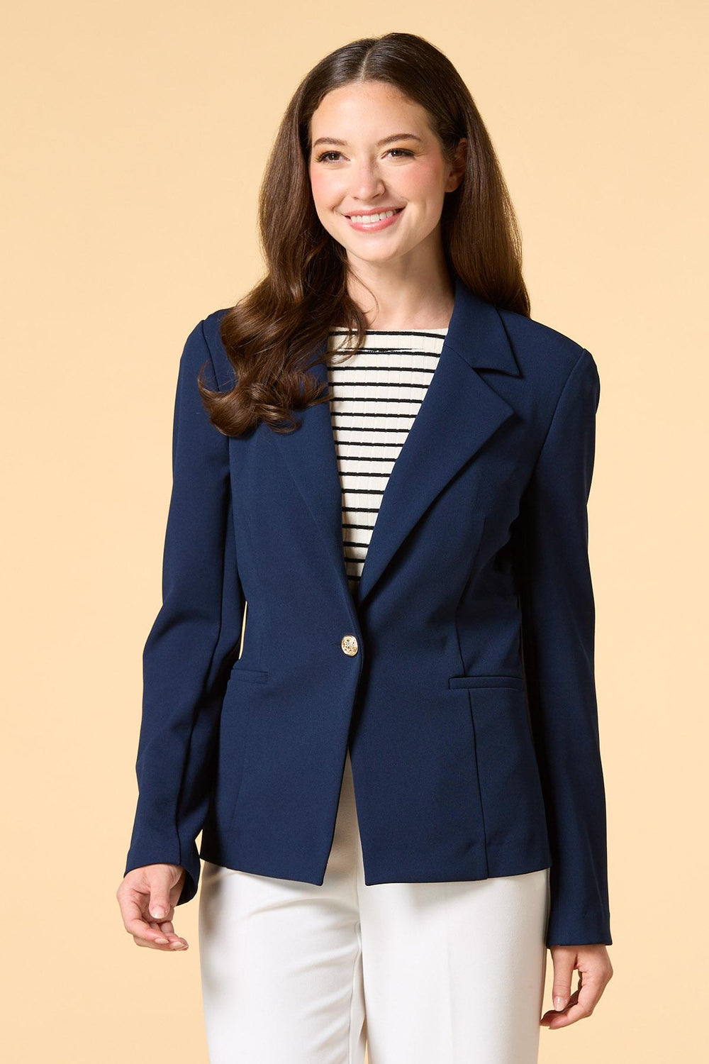 petite office culture blazer Versona Apparel