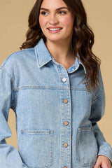 come and go denim jacket Versona Apparel|Sale