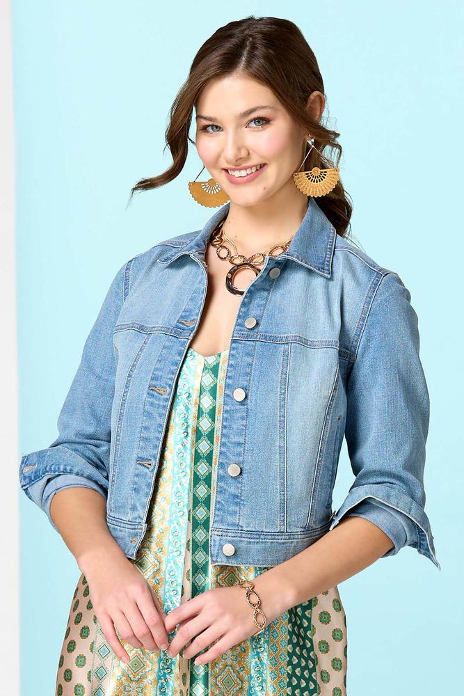 the basics denim jacket Versona Apparel