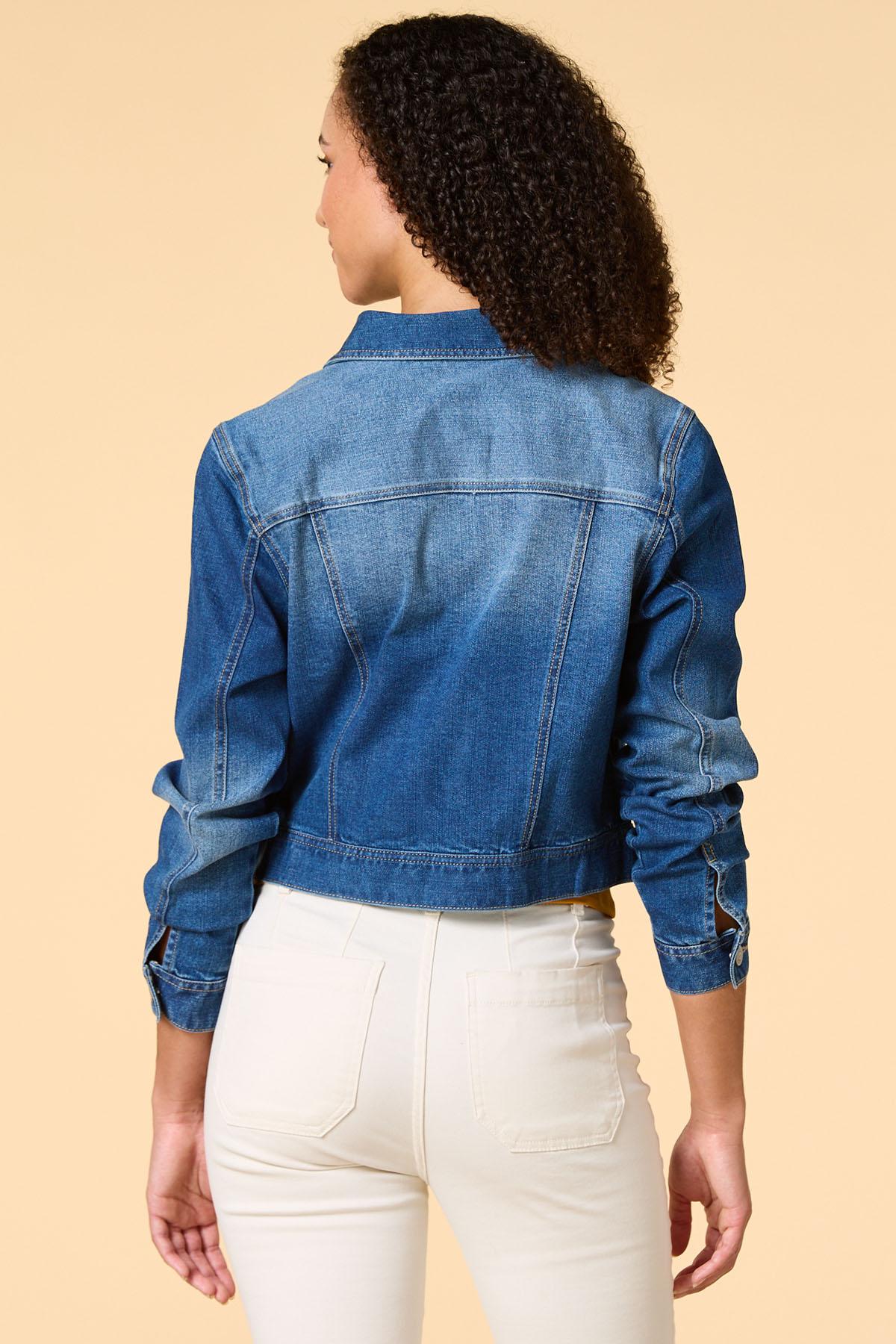 the basics denim jacket Versona Apparel