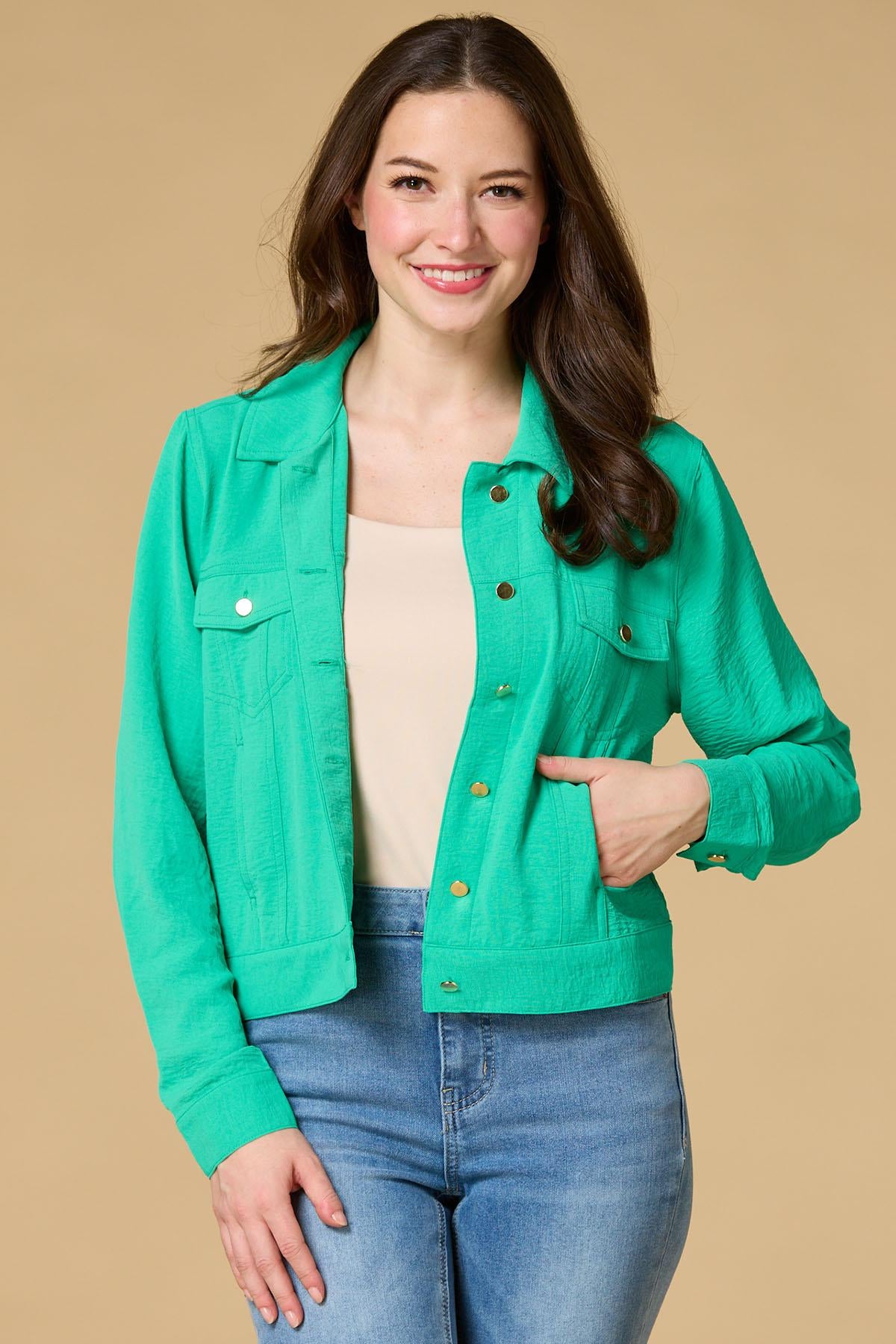 light and breezy utility jacket Versona Apparel|Sale