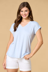 simply solid top Versona Apparel|Sale