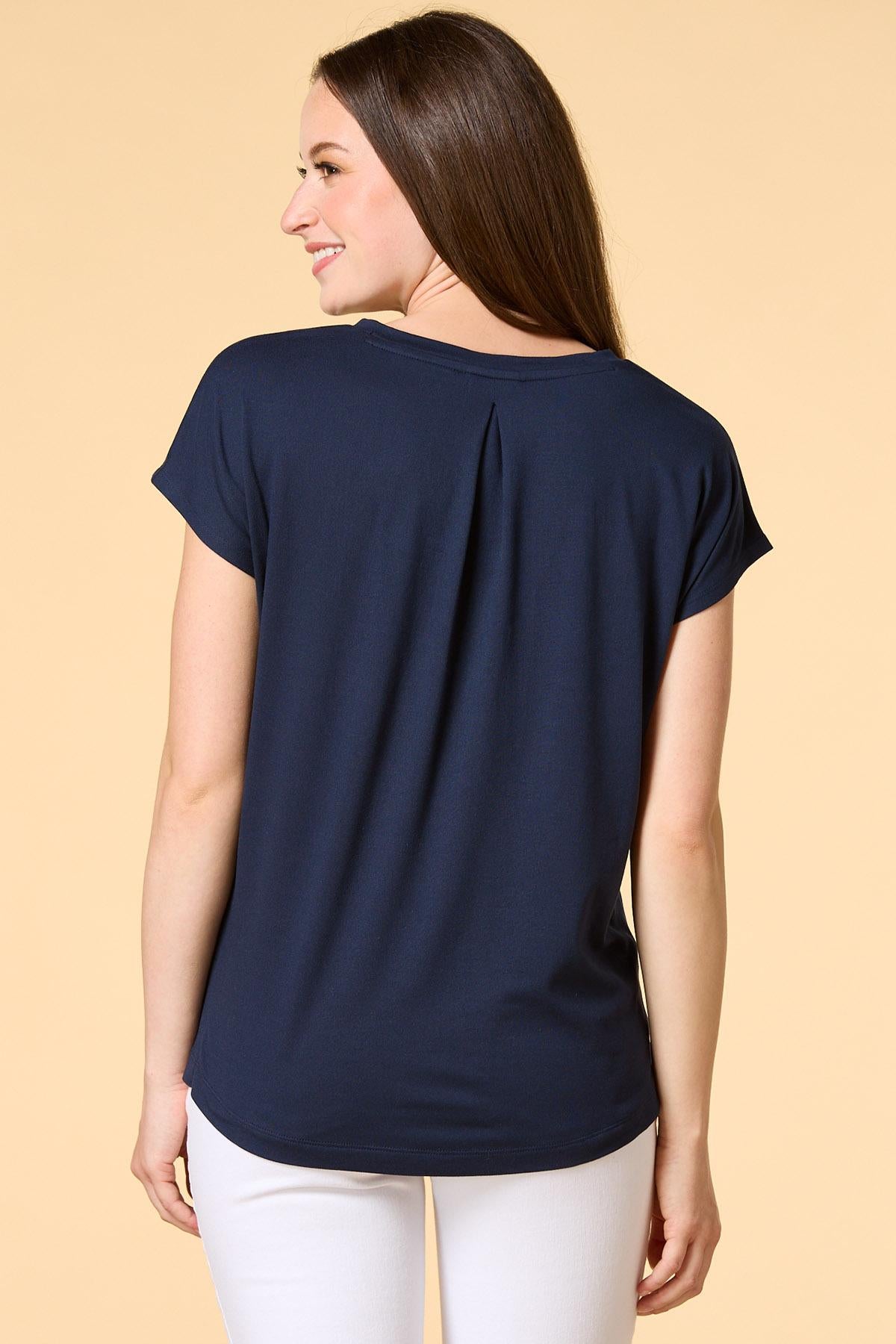 simply solid top Versona Apparel|Sale