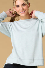 fleece sign tunic sweatshirt Versona Apparel|Sale