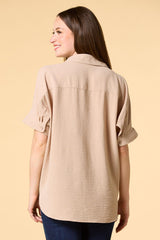 petite just breathe shirt Versona Apparel|Sale