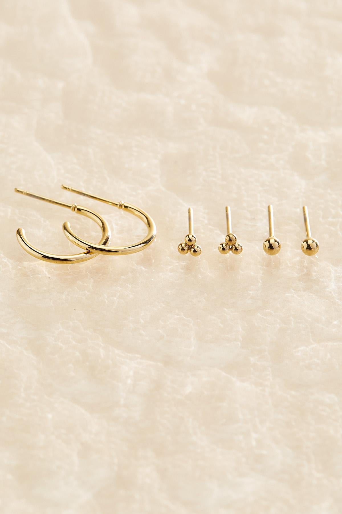 waterproof everyday earrings set Versona Jewelry