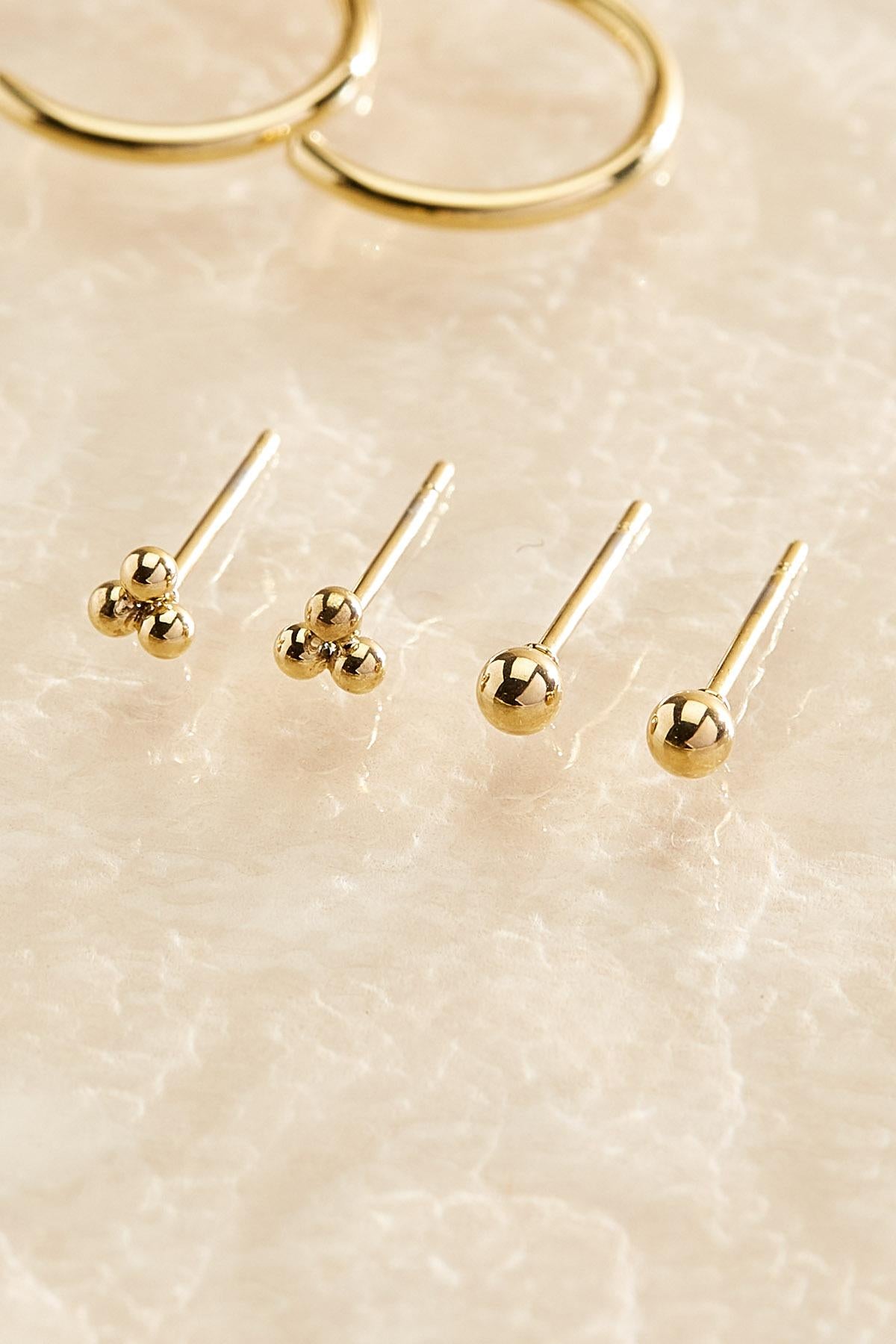 waterproof everyday earrings set Versona Jewelry