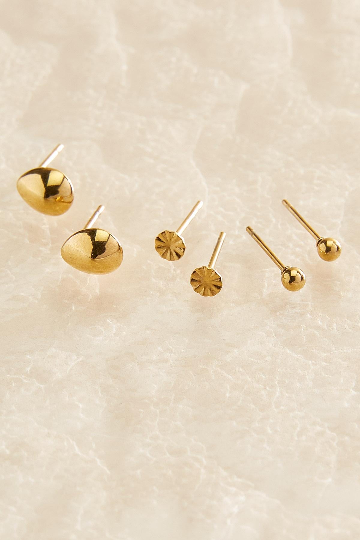 waterproof stud earrings set Versona Jewelry