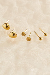 waterproof stud earrings set Versona Jewelry