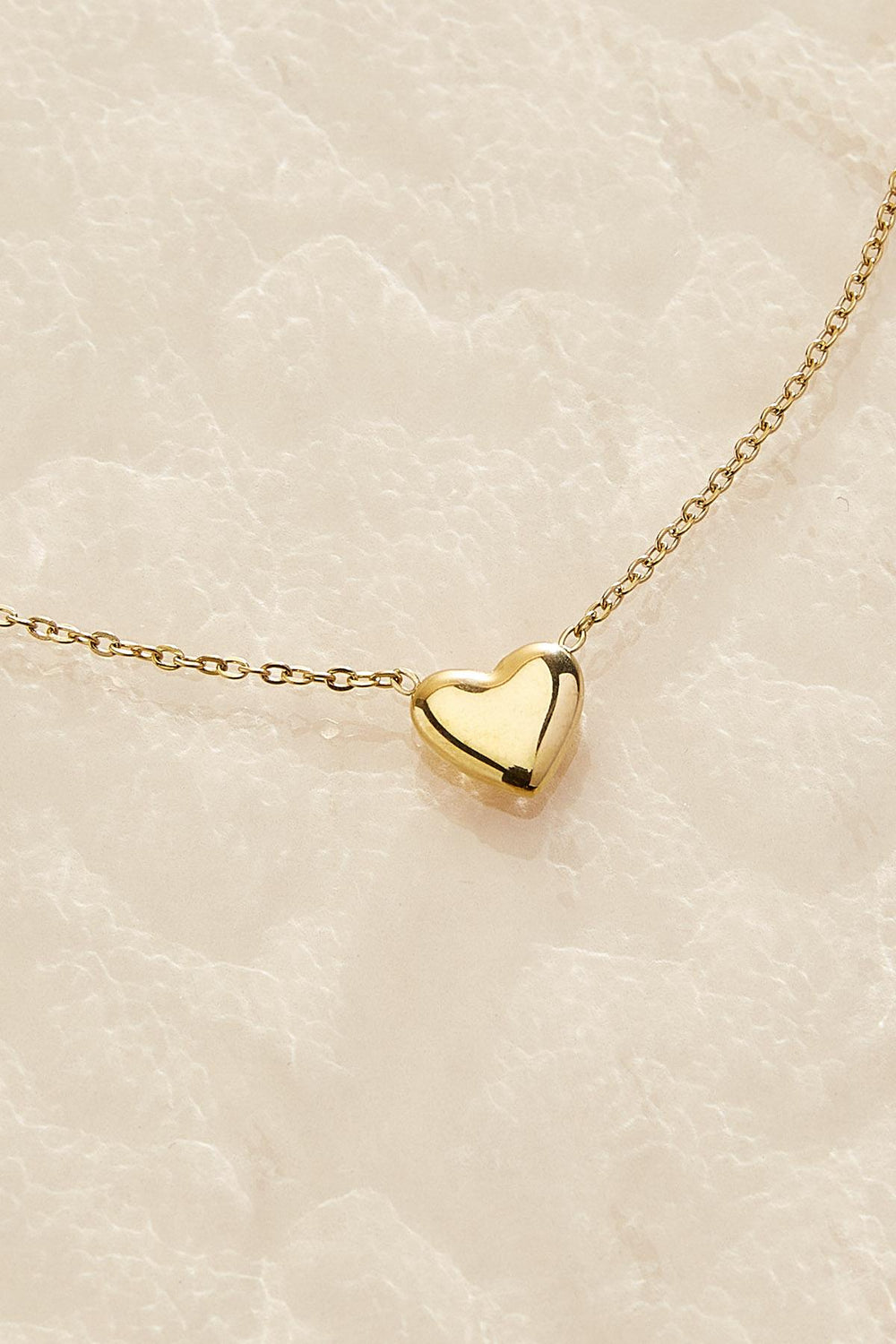 waterproof heart pendant necklace Versona Jewelry