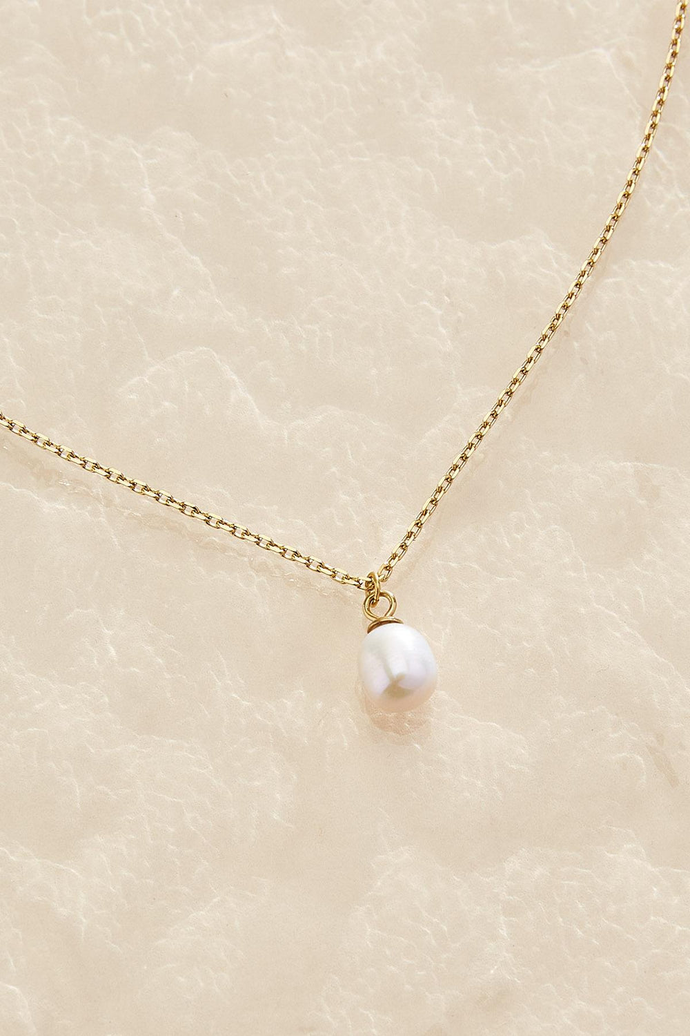 waterproof freshwater pearl pendant necklace Versona Jewelry