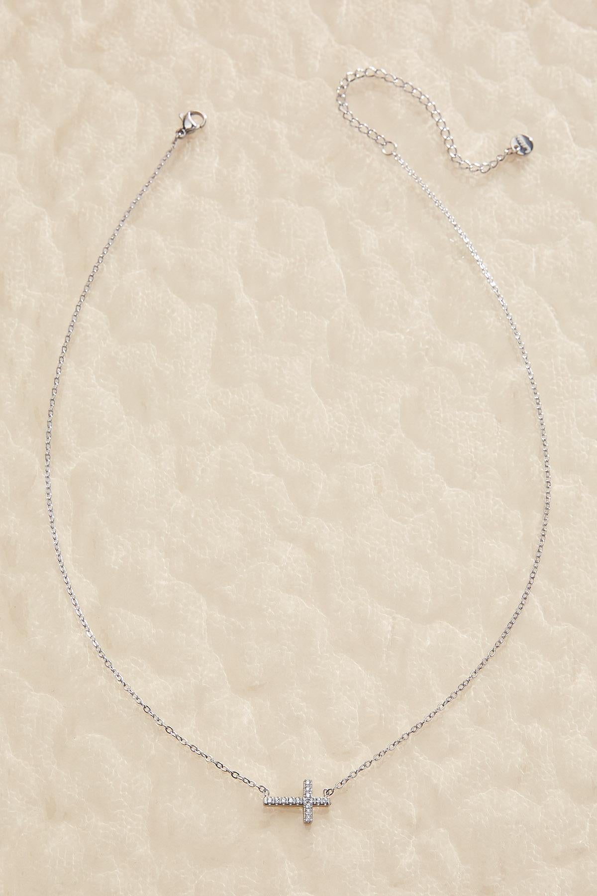 waterproof cross pendant necklace Versona Jewelry