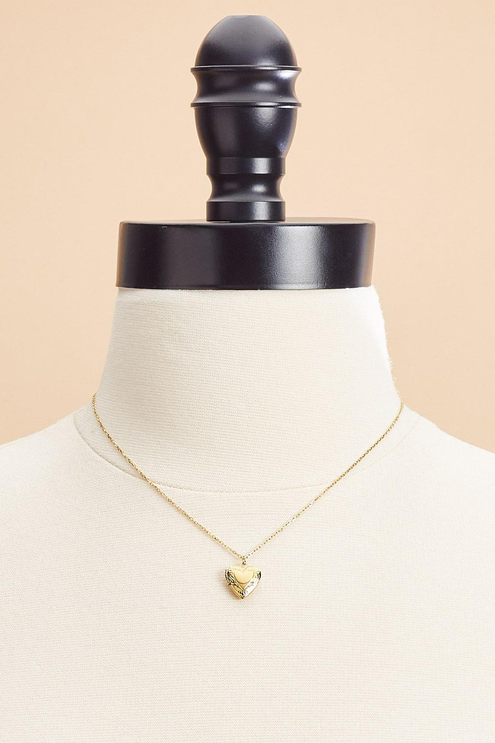 waterproof heart locket necklace Versona Jewelry