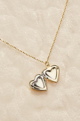 waterproof heart locket necklace Versona Jewelry