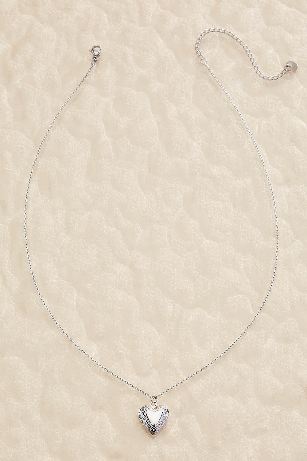 waterproof heart locket necklace Versona Jewelry