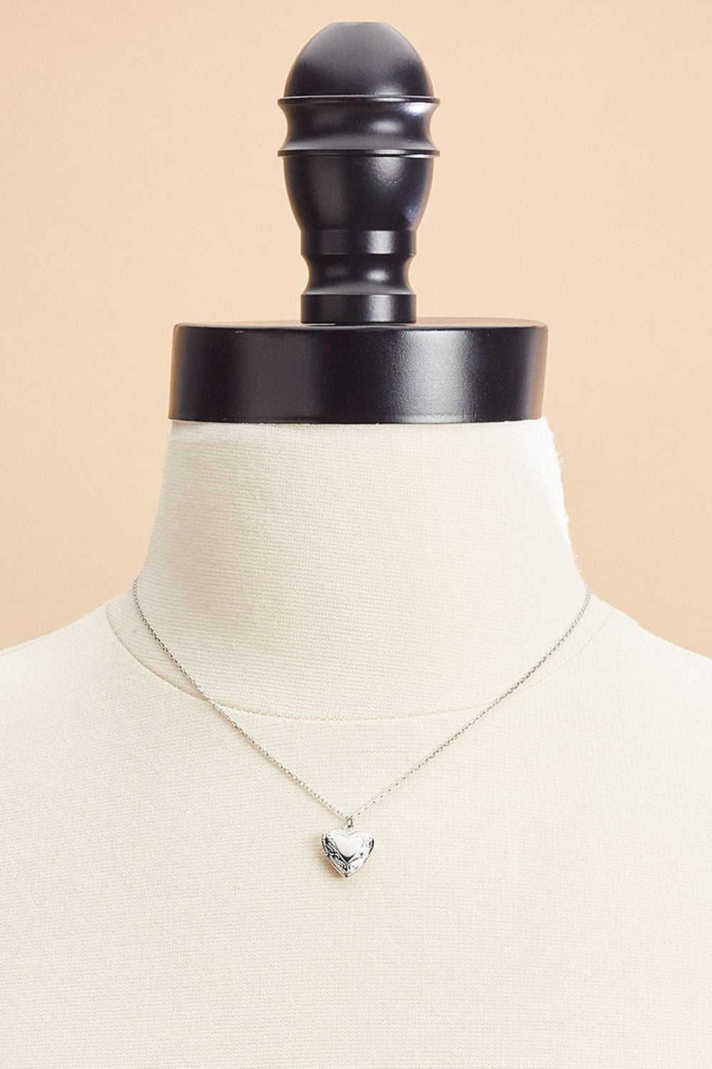 waterproof heart locket necklace Versona Jewelry