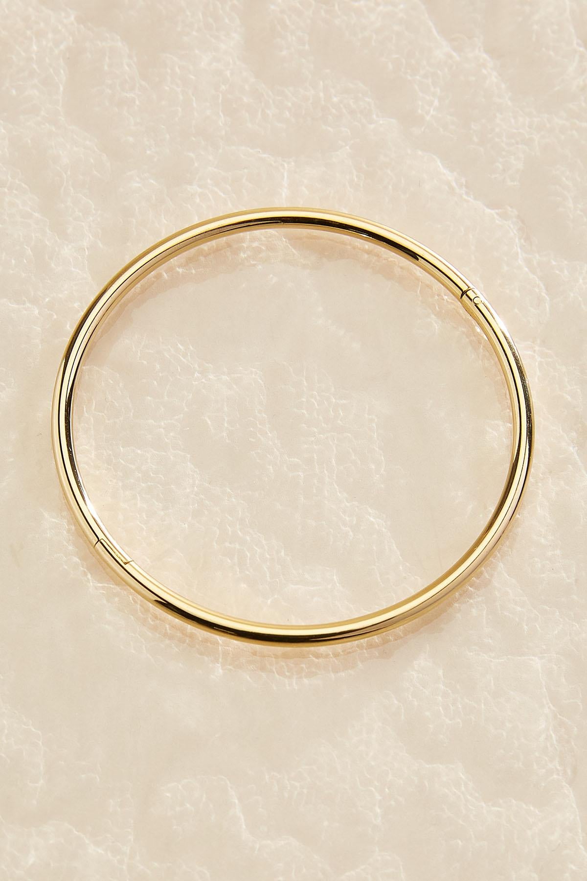 waterproof smooth bangle bracelet Versona Jewelry