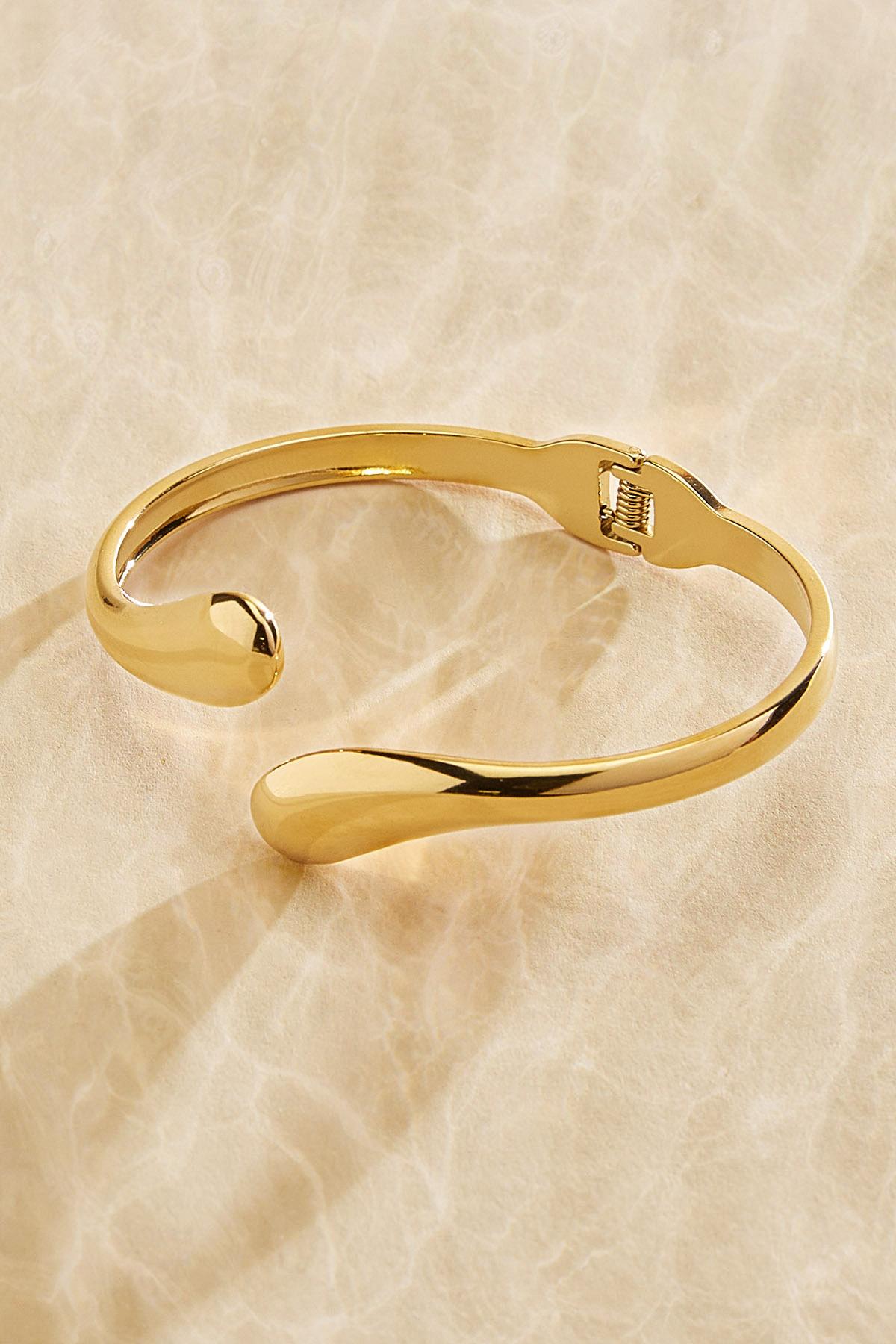 waterproof stainless steel tear cuff bracelet Versona Jewelry